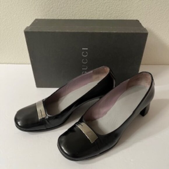 Gucci Black  Pump, Size EU 35C ( Vintage ) - Picture 1 of 8